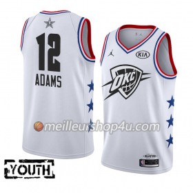 Maillot Basket Enfant Oklahoma City Thunder Steven Adams 12 2019 All-Star Jordan Brand Blanc Swingman